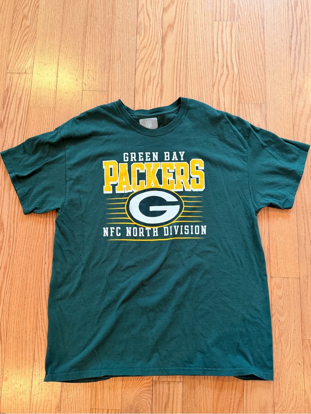Green Bay Packers  Green Logo T-Shirt - Official Team Apparel